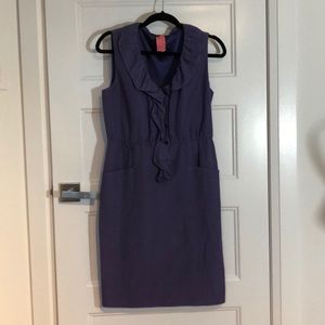 Purple Linen Dress